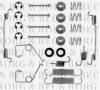 BORG & BECK BBK6037 Accessory Kit, disc brake pads